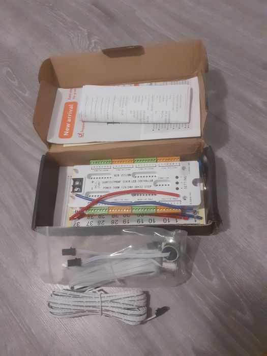 Control iluminat trepte