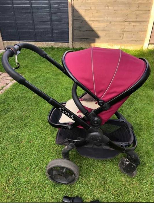 Бебешка количка 2 в 1 icandy peach