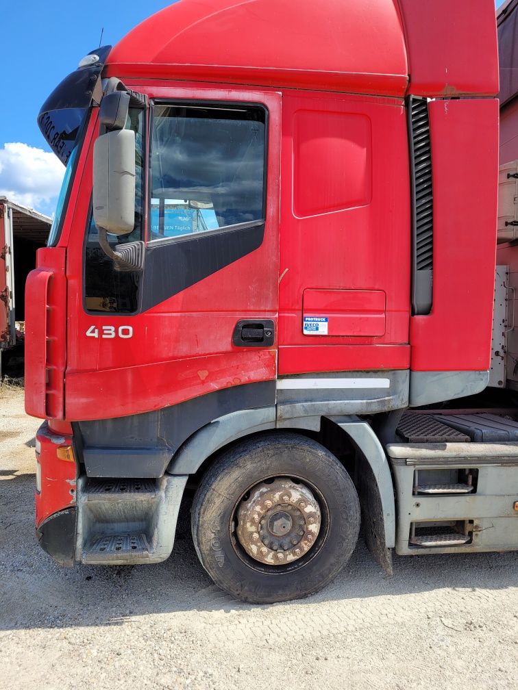 iveco stralis euro 3 ansamblu semiremorca platforma sau cu prelata