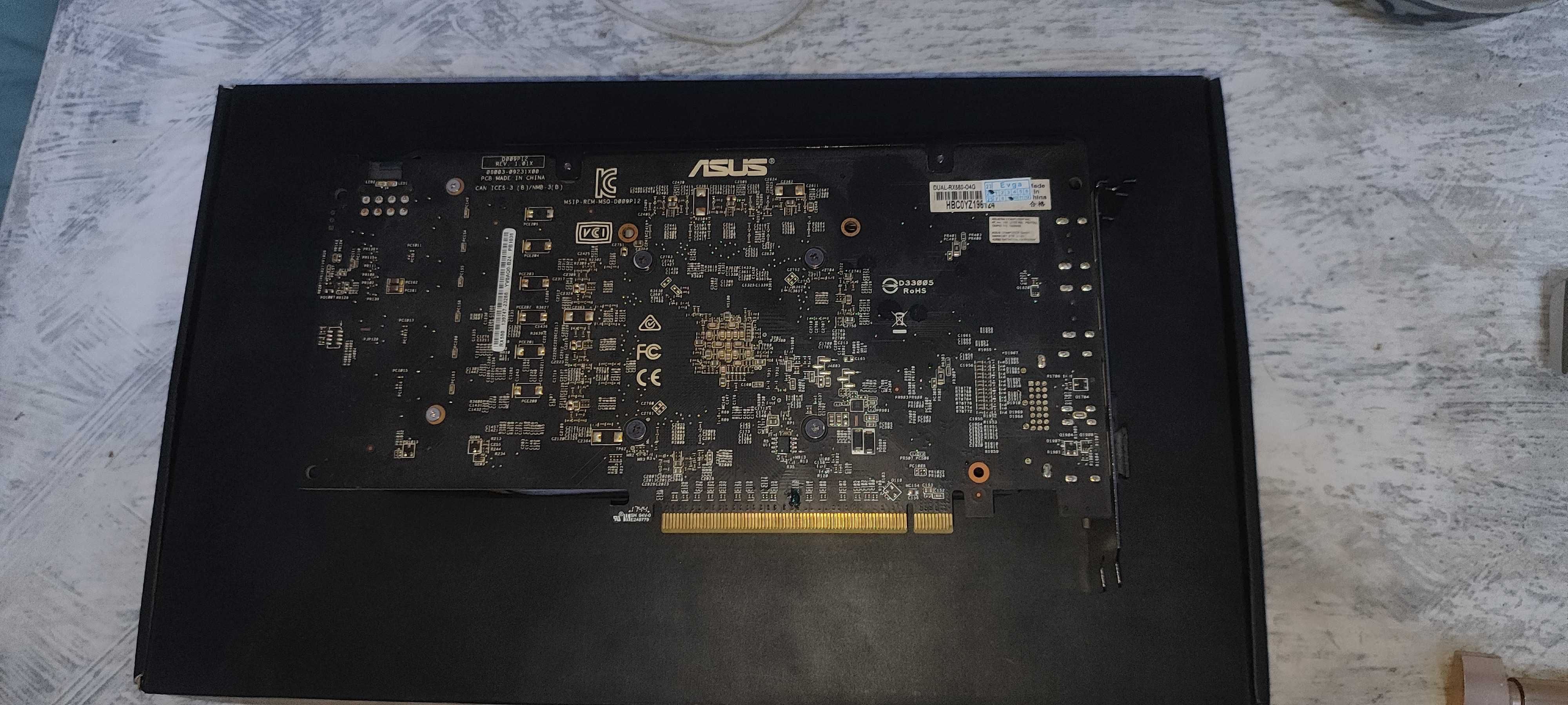 Видеокарта ASUS RX-580 4GB