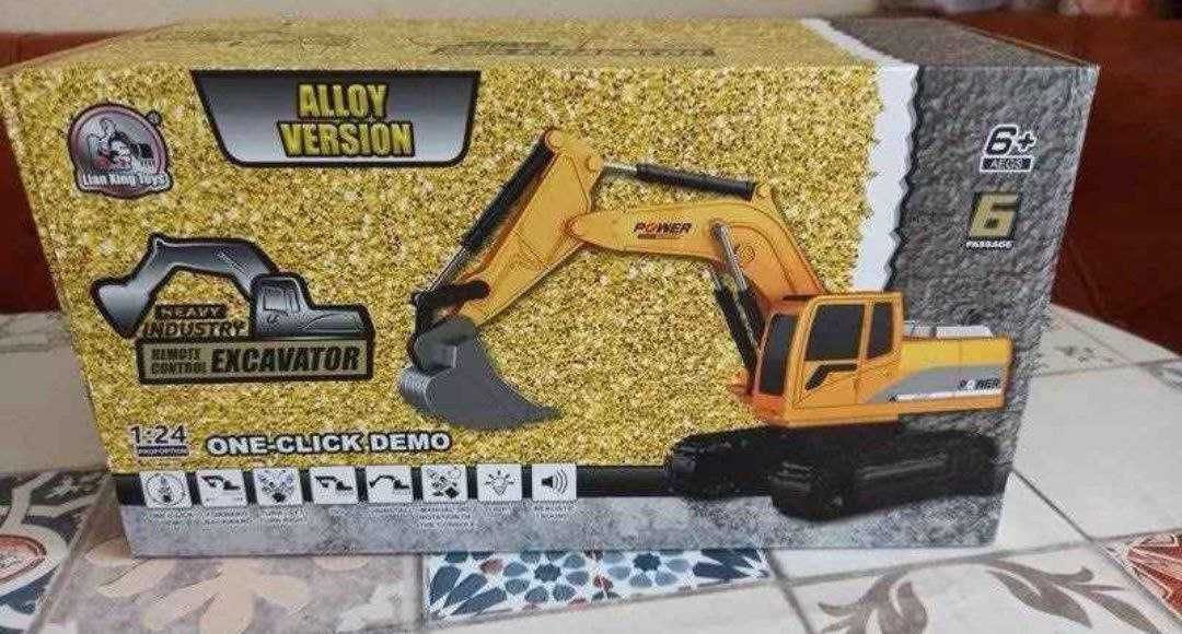 Ekskavator o'yinchoq pultli игрушка экскаватор  радиоуправление