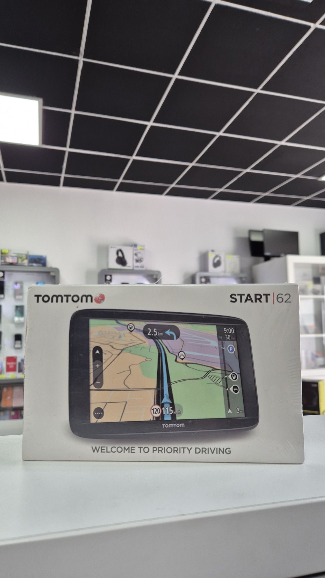 Sistem de navigatie GPS TomTom Start 62, diagonala 6", 8 GB, Harta Ful