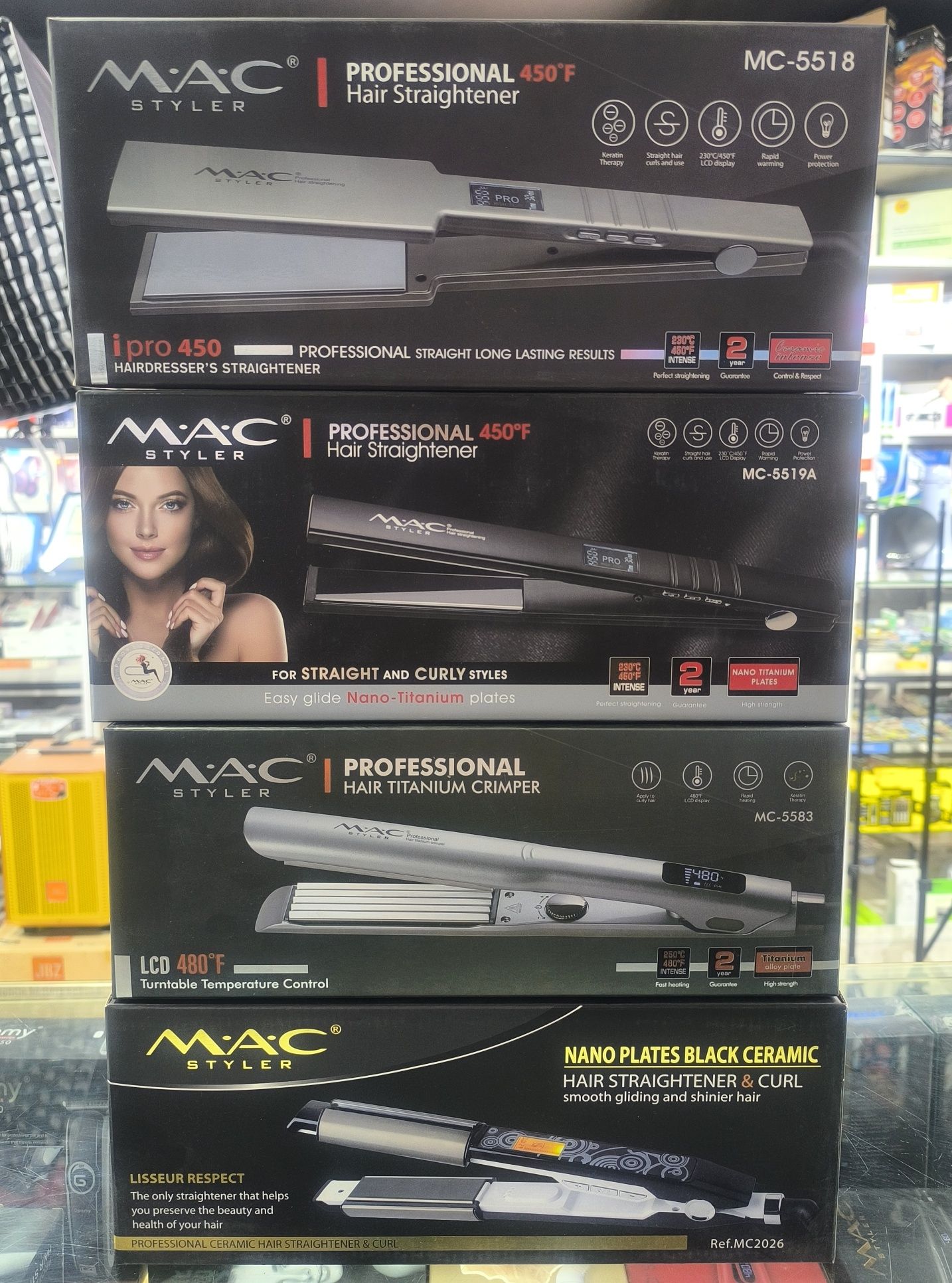 Супер новый. Выпрямители для волос MAC Styler оригинал, soch dazmoli