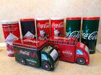 Коледни кутии на Coca cola.