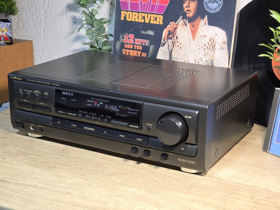 Receiver TECHNICS SA-EX320,  2.0 hi-fi audio stereo, 5.1 surround