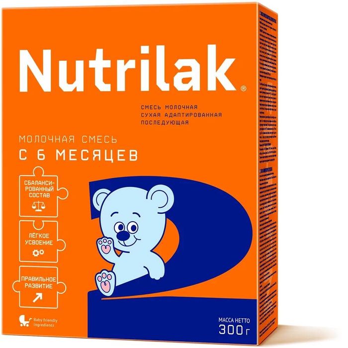 Смесь Nutrilak 2 (с 6 месяцев)