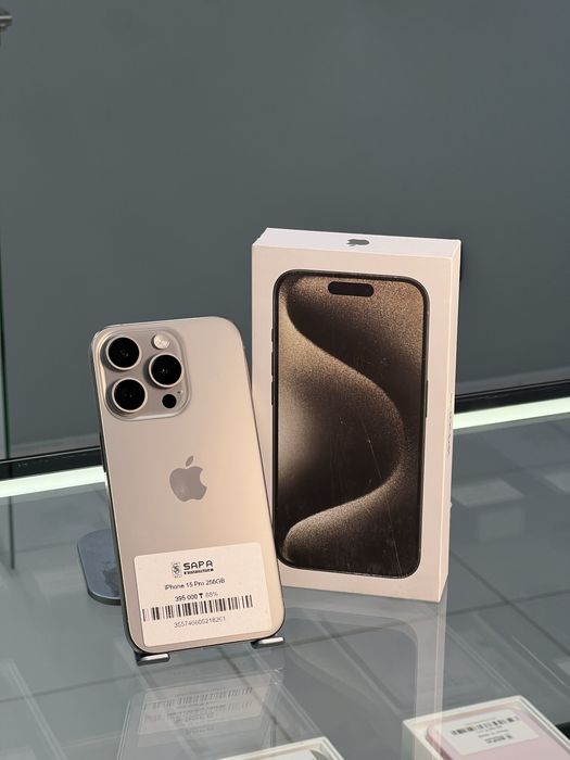 Айфон 15 про 256гб натурал