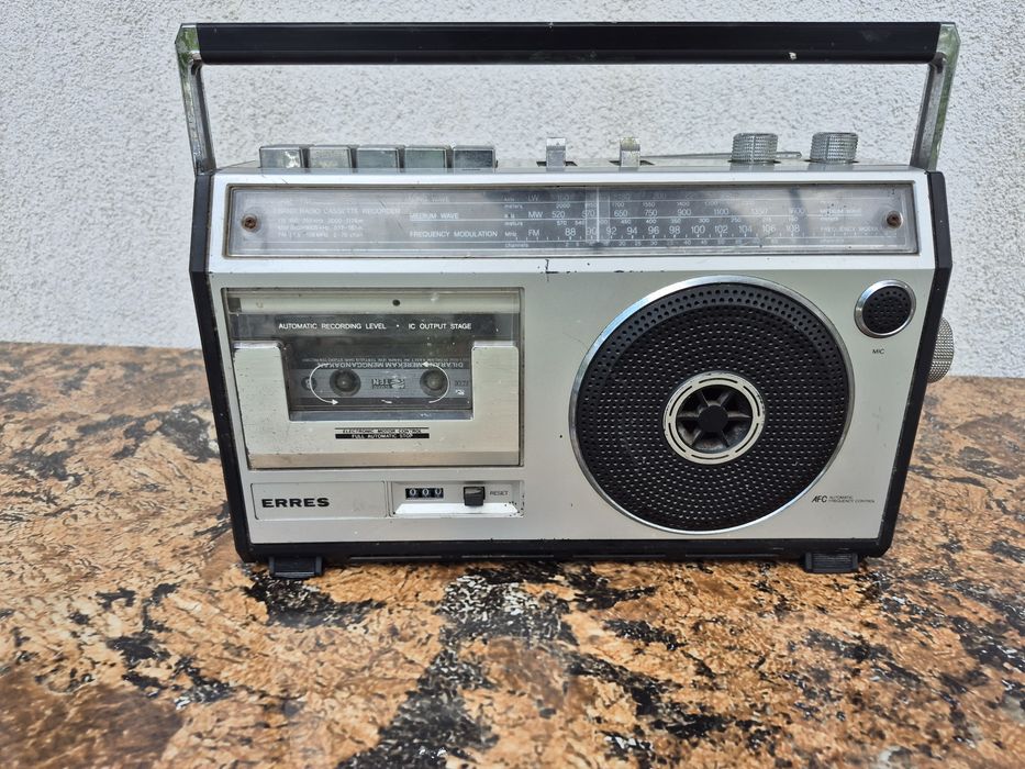 Radio Casetofon marca EREES model TR3720 made in Germany