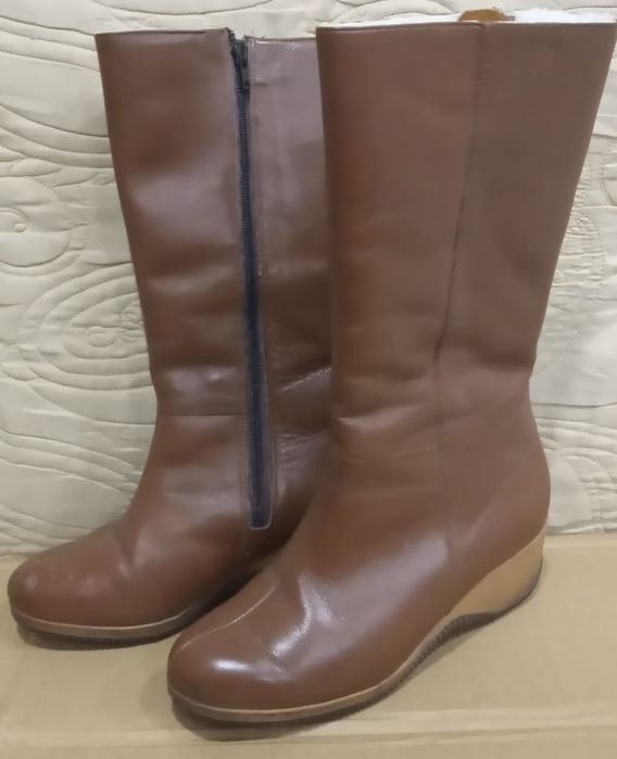 сапоги женские зимние б/у