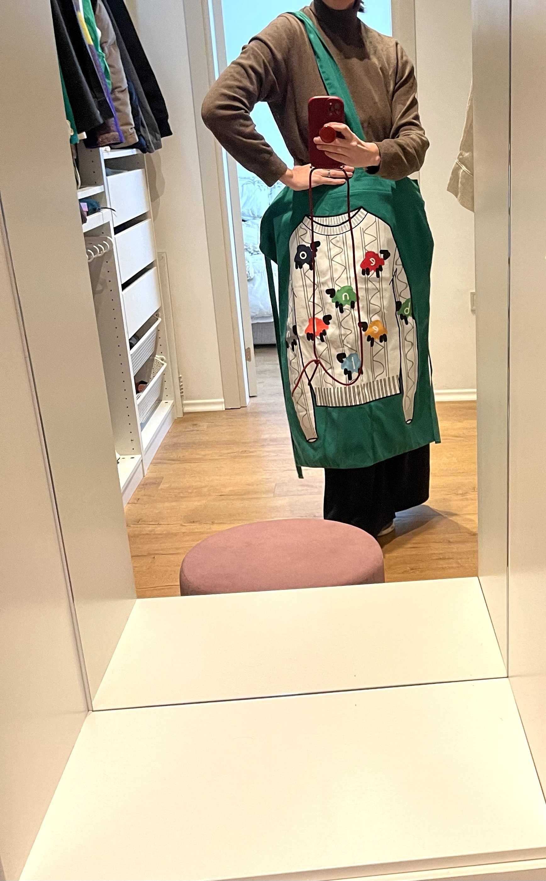 Уникална голяма памучна чанта на Benetton 2 варианта носене