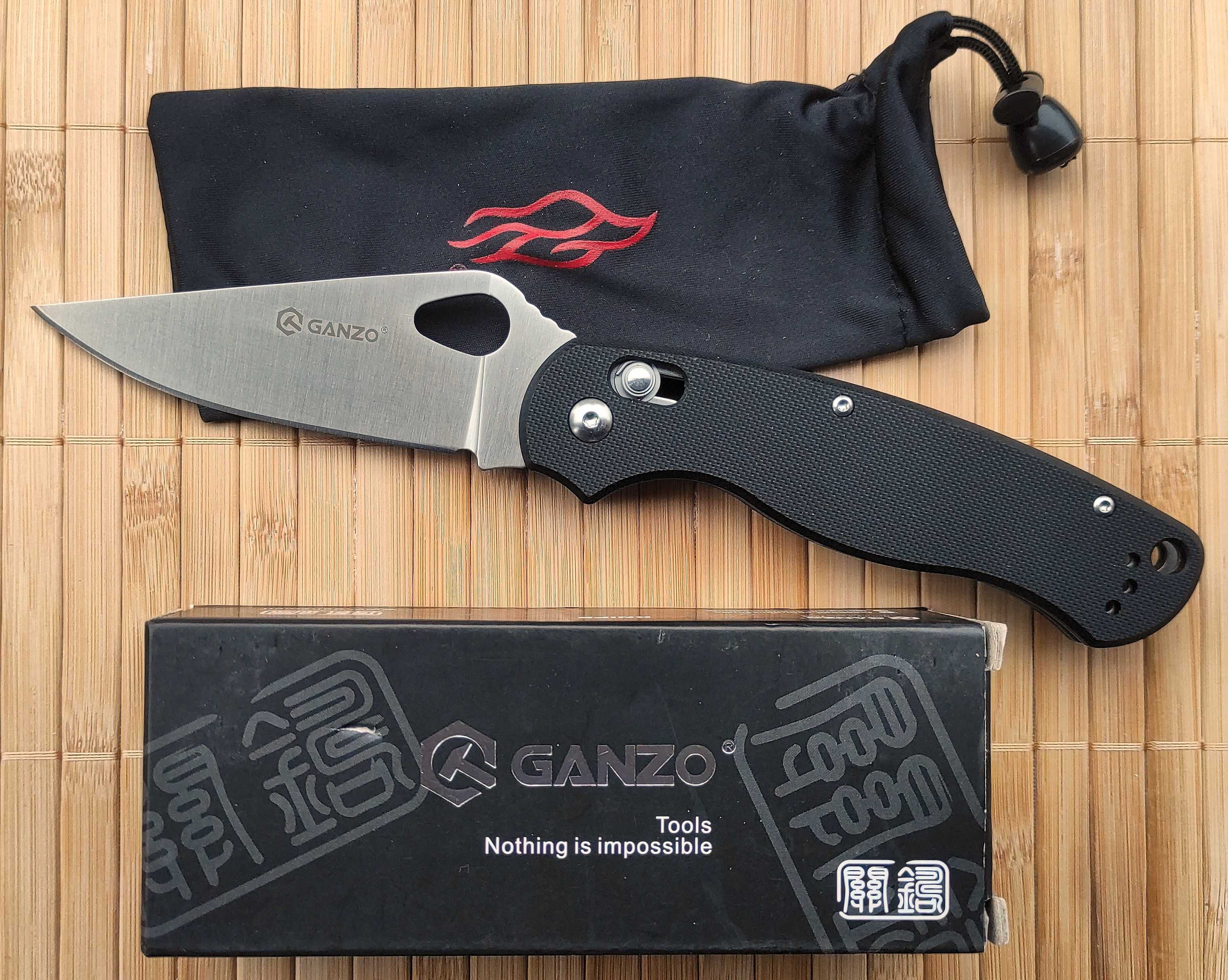 Туристически сгъваем нож Ganzo G729