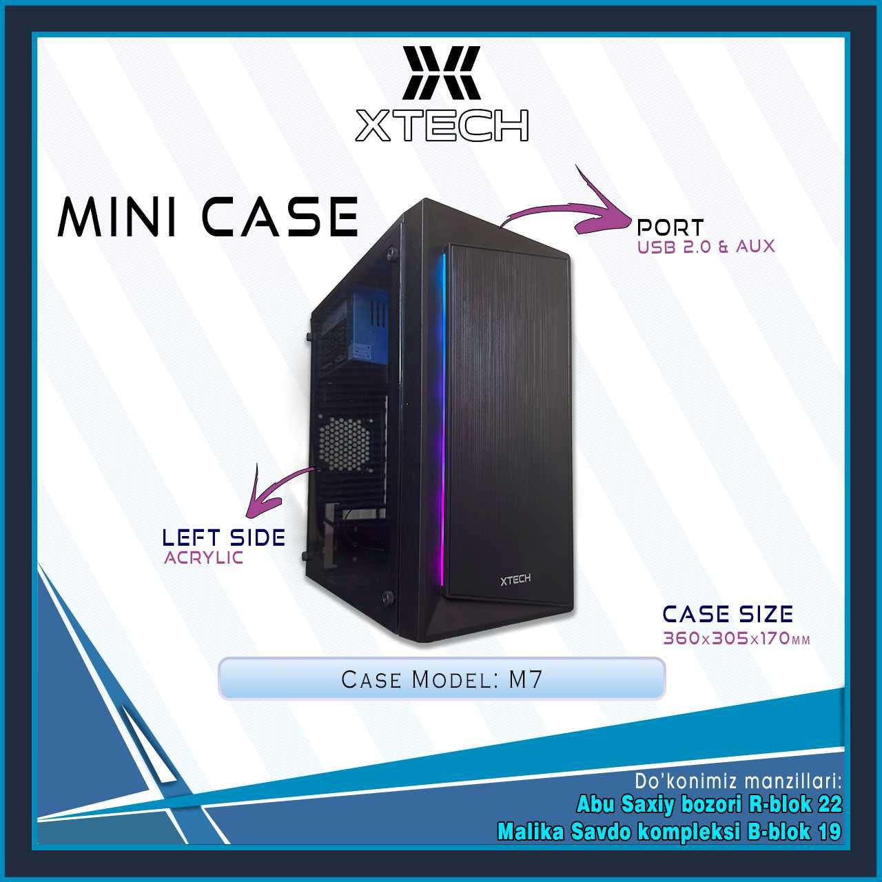 Xtech mini case игравой мини кейс