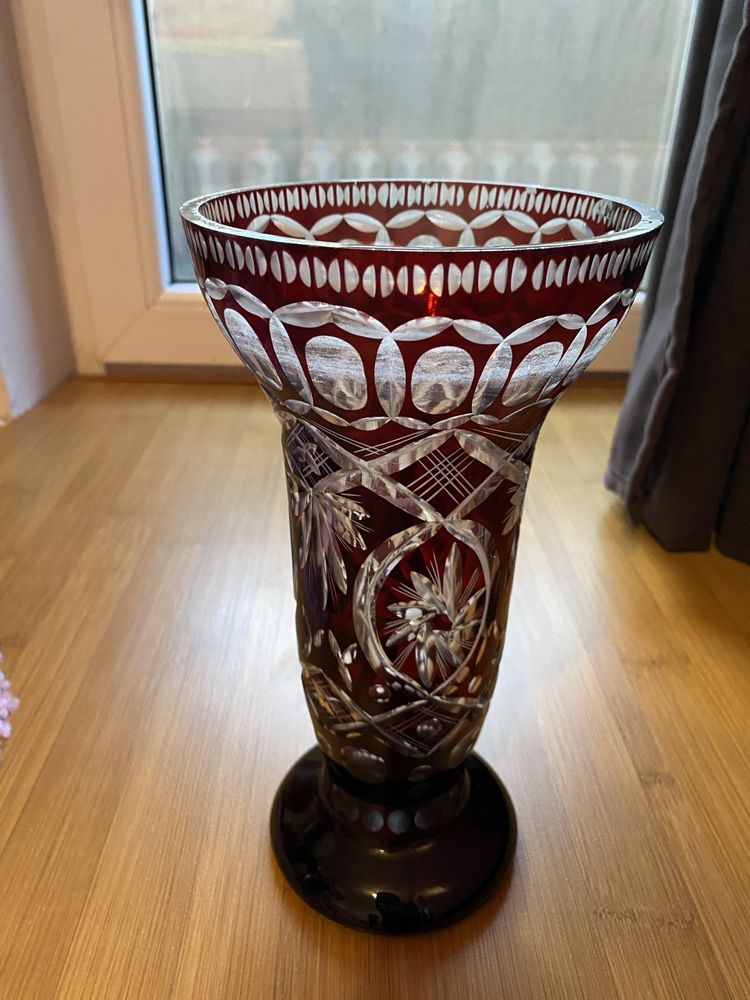 Vaza rubin cristal