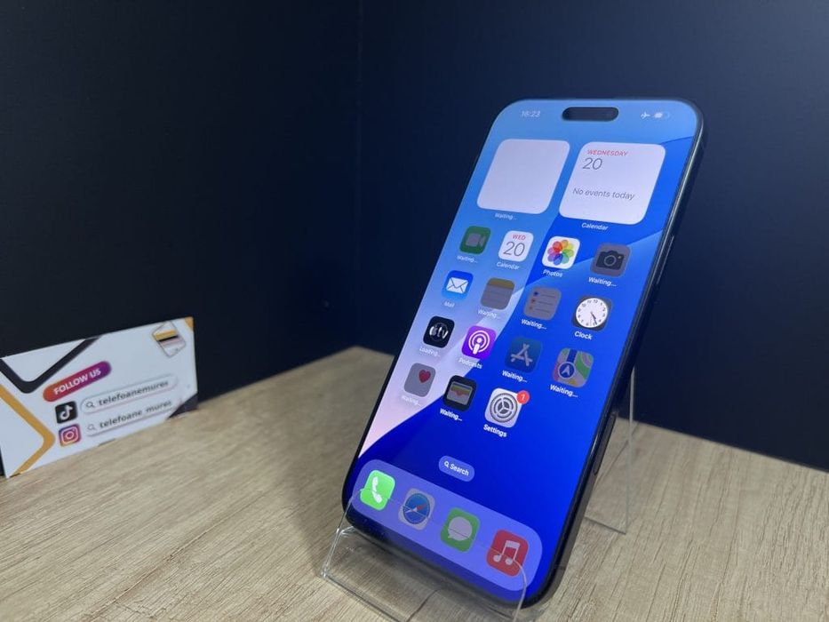 Iphone 16 Pro Max 256Gb Black Titanium 3 ani garanție, Telefoane Mureș