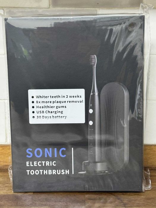 Електрическа четка за зъби, за избелване на зъби, 3 режима, калъф