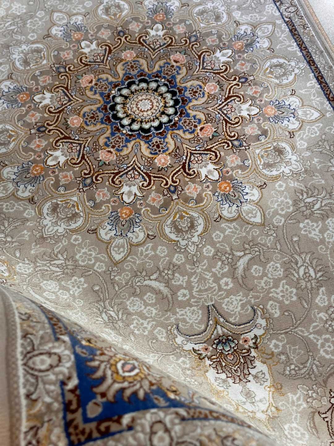 нов килим , пътека , Модерен дизайн, бежов цвят, 50x100 cm