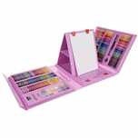 Set pictura / desen  cutie roz 208 piese