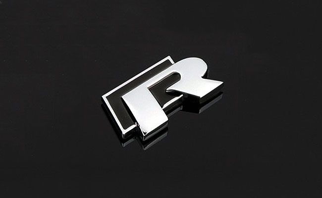 Emblema / sigla metalica haion / portbagaj - Volkswagen R / R line