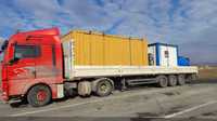 Transport Containere, prefabricate beton, utilaje ,piese metalice