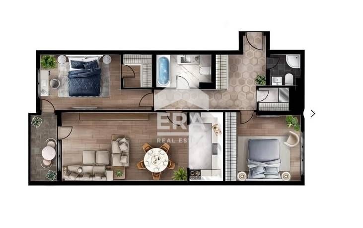 ЕРА Фаворит продава тристаен апартамент ново строителство в Люлин 5