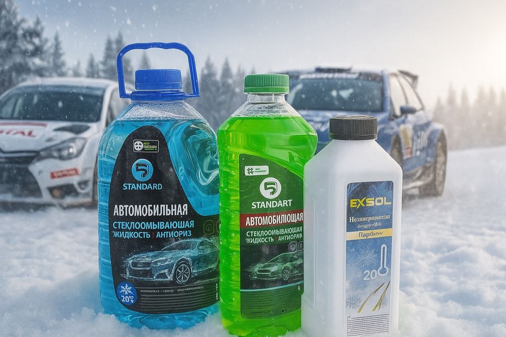 Незамерзайка Exsol/Standard -10/-20 градусов гарантия качество