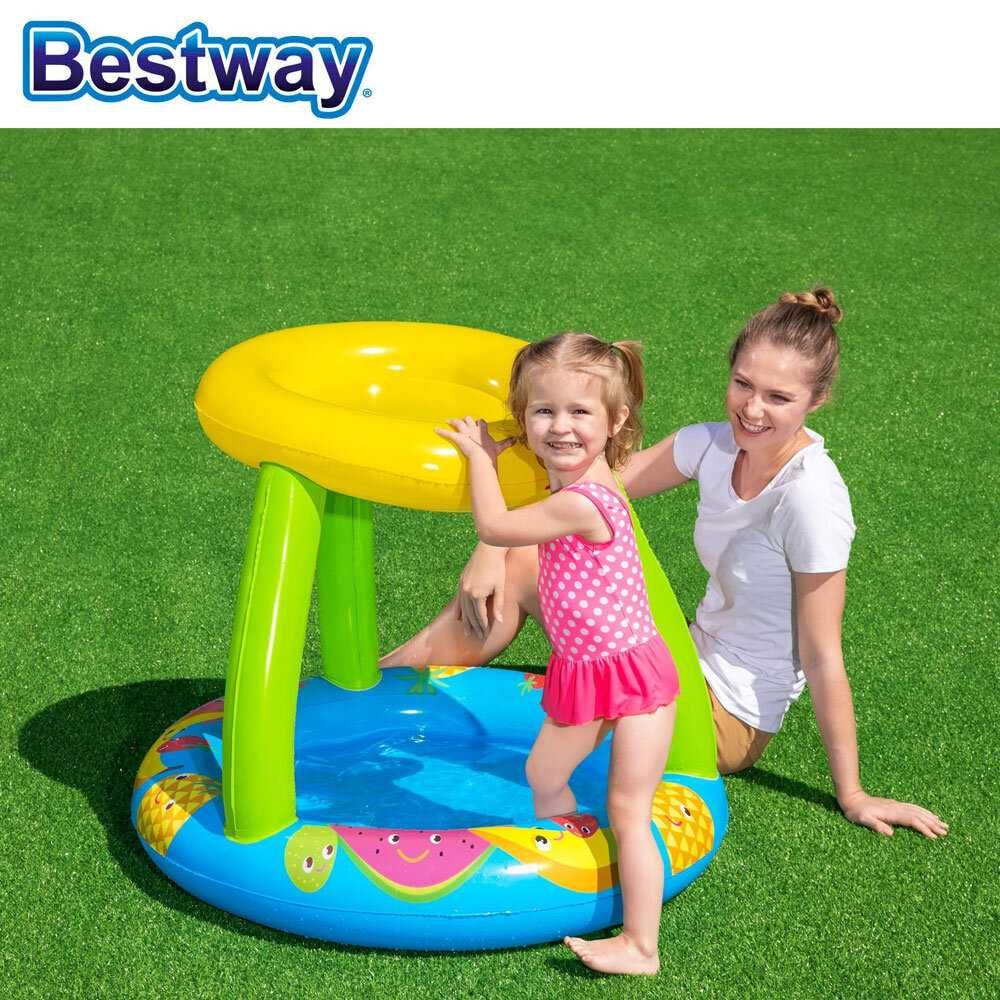Детски Басейн Надуваем със Слънцезащитен Сенник Bestway