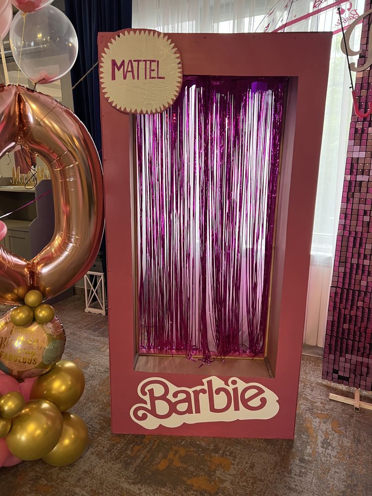 Decor cutie Barbie pentru petreceri aniversare