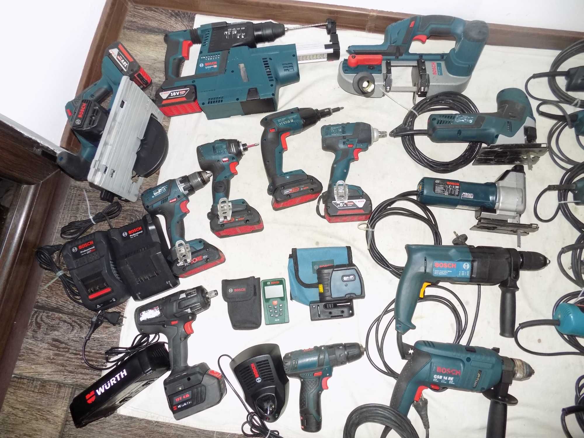 Scule  BOSCH  GCB 18V-Li , GTB 18V-45  , impact Wurth ASS 18 1/2