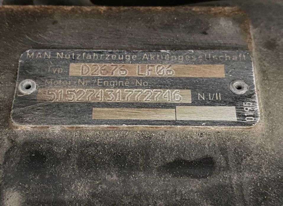 Bloc motor D2676 pentru camioane MAN // Piese camioane NOI + Second