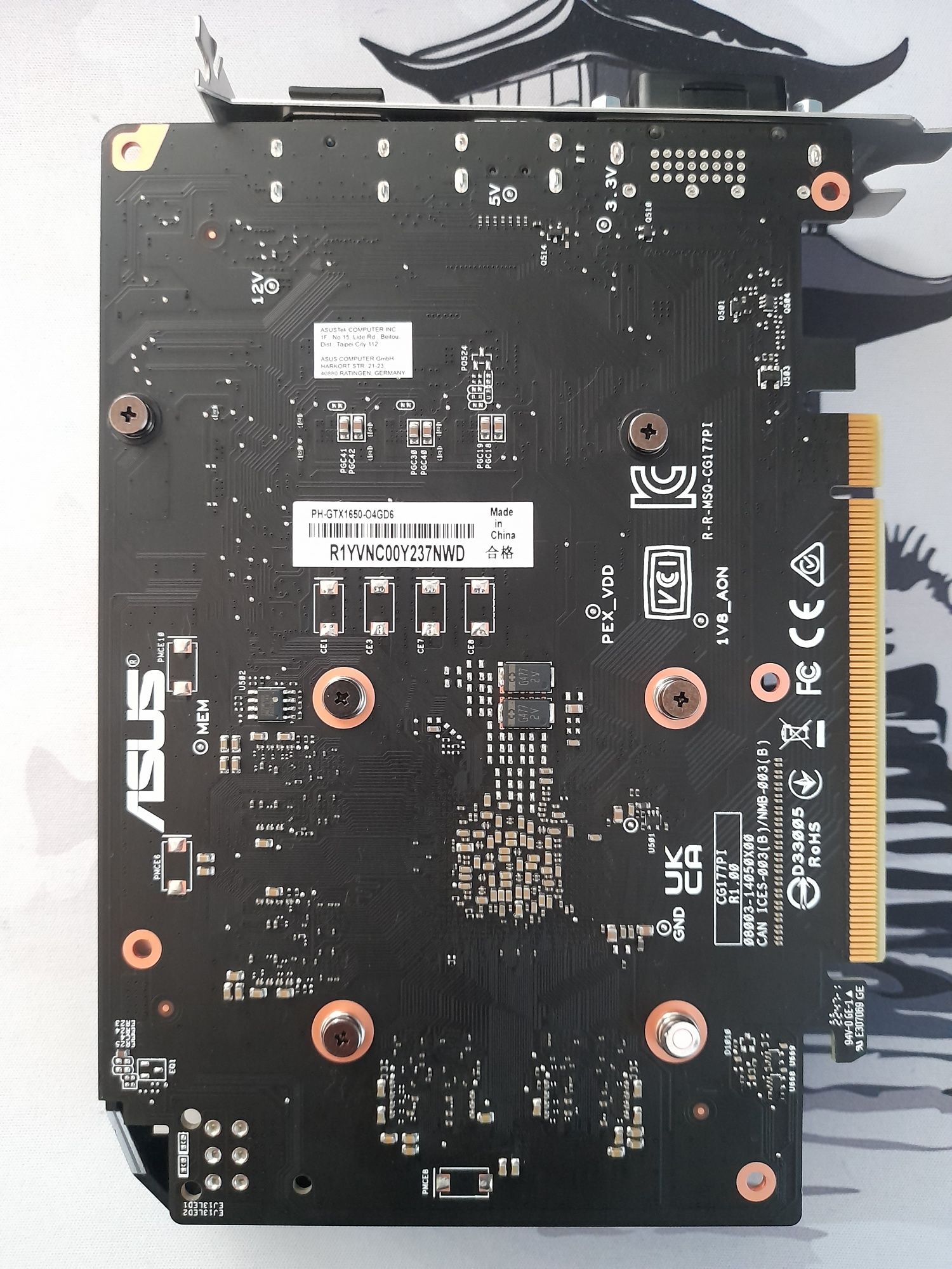 ASUS GTX 1650.OC.DDR6 Состояние Новая.