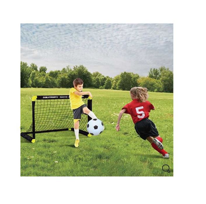 Сгъваема футболна врата Mercado Trade, Черен