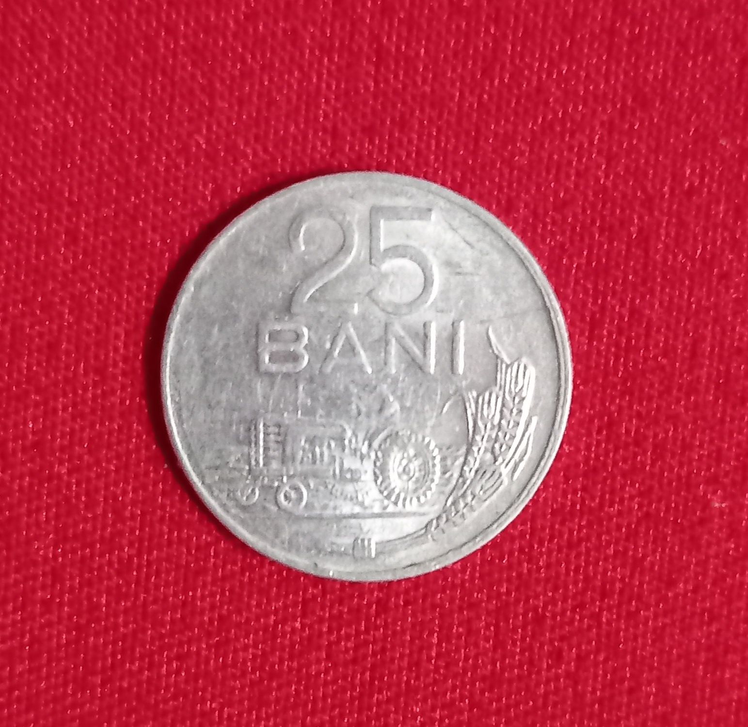 Monedă 25 bani din anul 1982