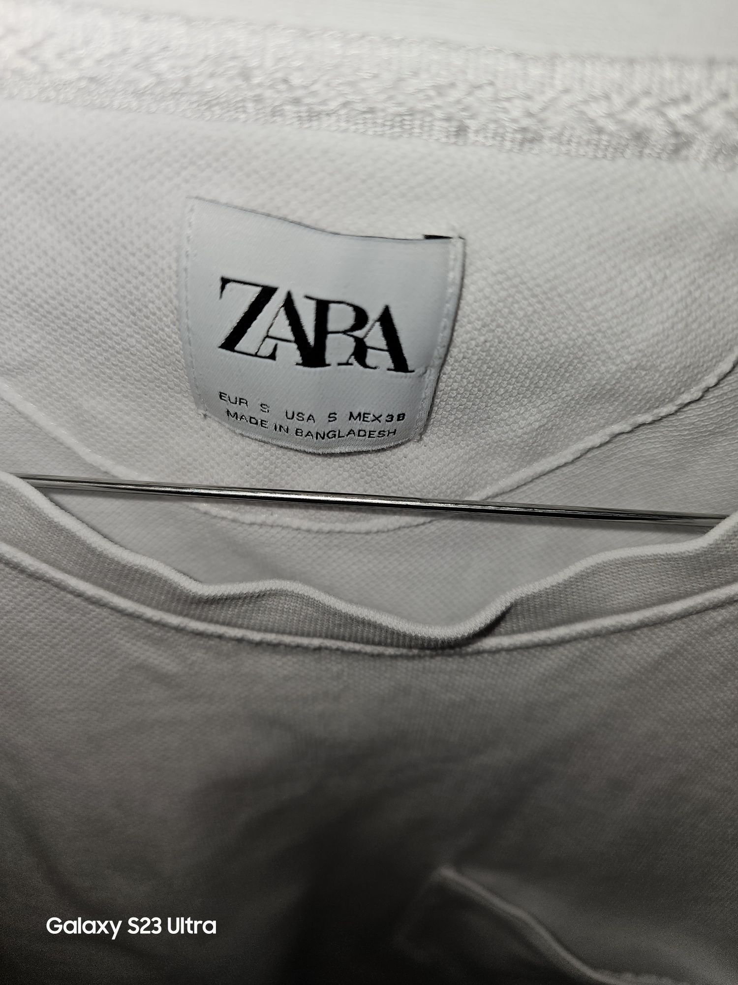 Tricou Zara alb s