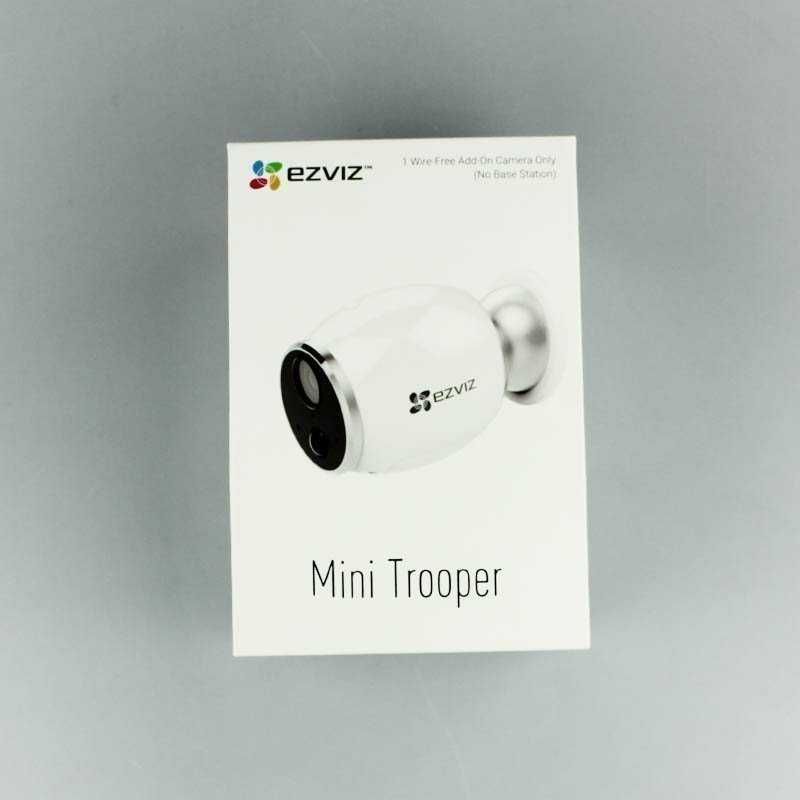 Видеокамера Ezviz Mini Trooper (работает с базовой станцией CS-W2S)