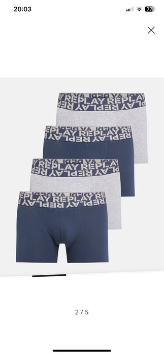 Boxeri Replay Marimea L set 2 bucati