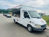 Mercedes sprinter fast food rulota fast food