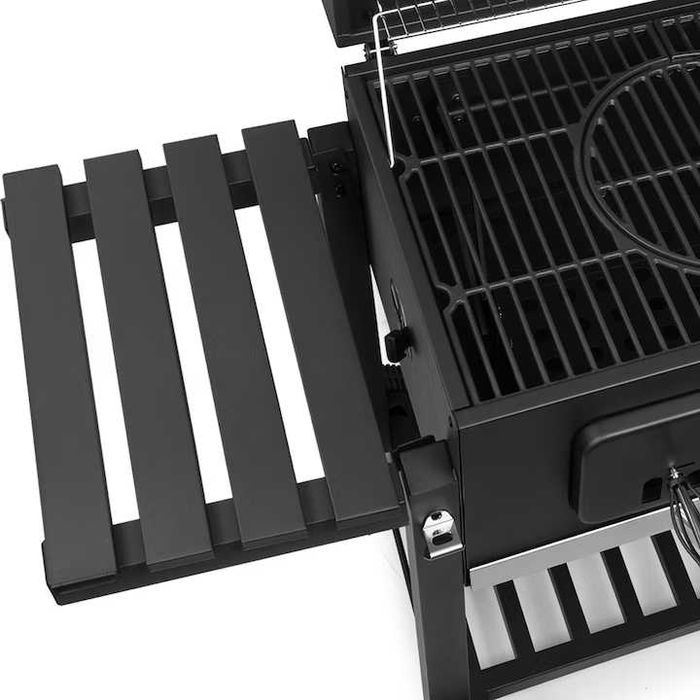Gratar pe Carbune Profesional Mr. Grill, Dimensiune XL - Negru