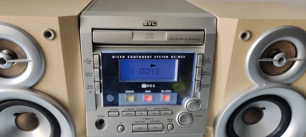 JVC UX M 55 muzica CD tuner caseta amplif boxe muzica