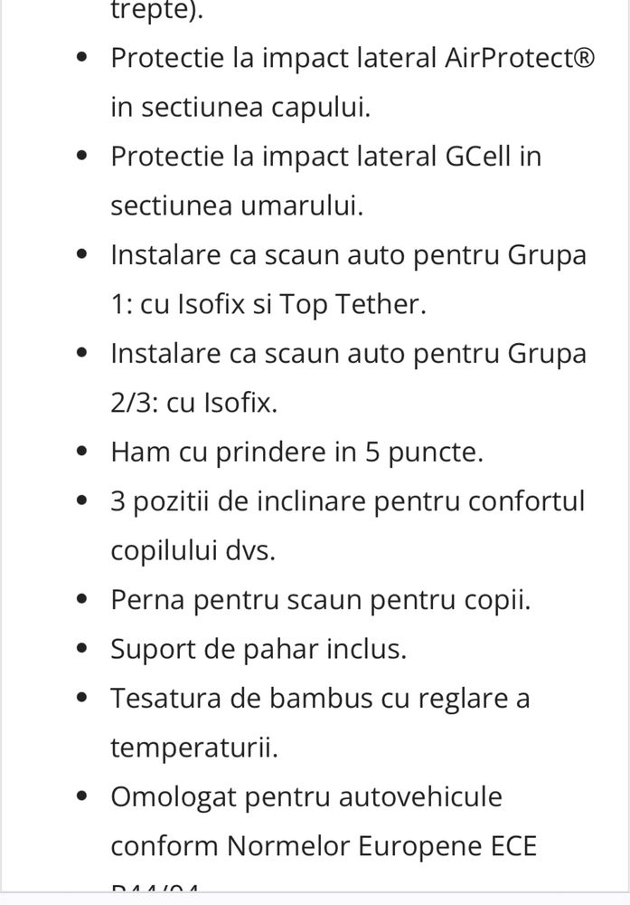 Scaun auto Maxi Cosi Titan Pro