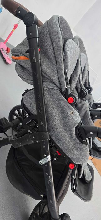 Количка за близнаци 2 в 1 Dorjan