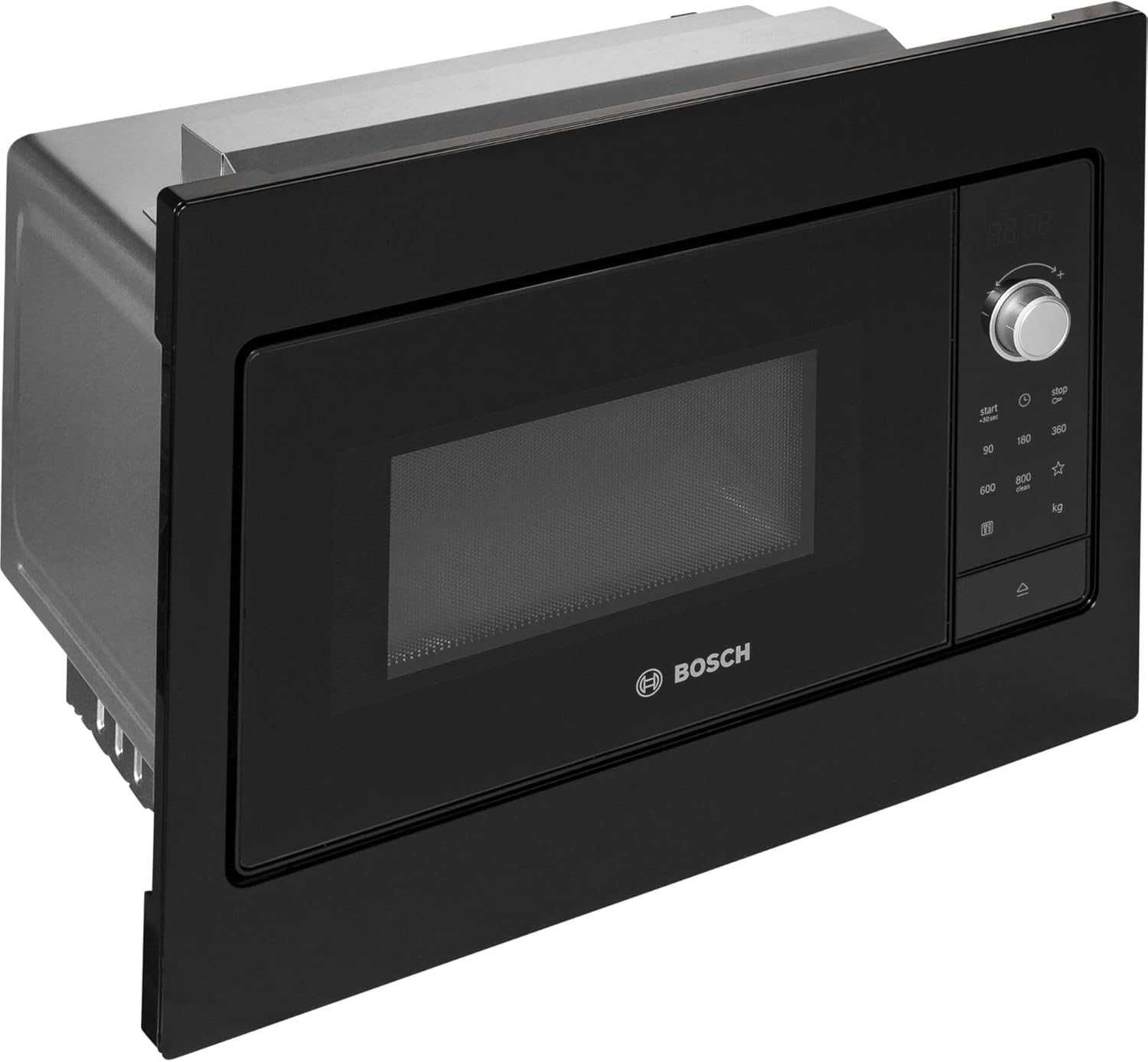 Cuptor cu microunde incorporabil Bosch, 20 I, 800 W, Negru MX125
