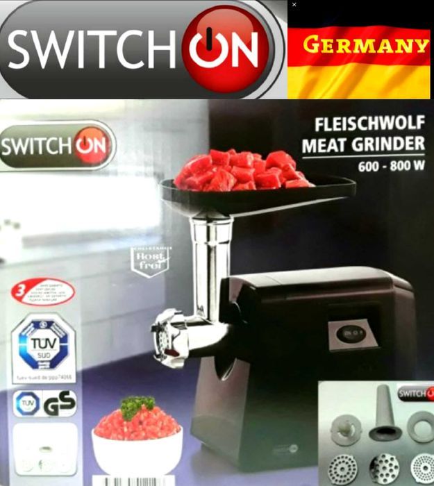 Mașină electrică pentru tocat carne SWITCHON  Germania NOUĂ - 170 Lei