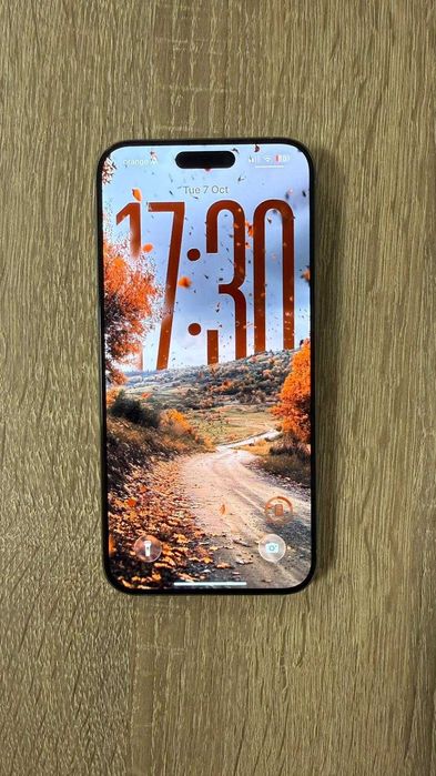 Iphone 15 Pro Max Natural Titanium 256 GB + Husa Iphone Silicon Orange