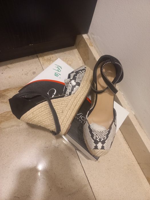 Espadrile cu platforma Bestelle, marimea 39