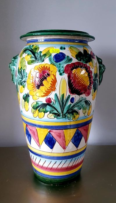 Bol/vas din ceramică italiană glazurata