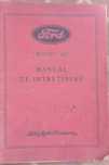Manual de intretinere [in limba romana] pentru Ford Model "A"