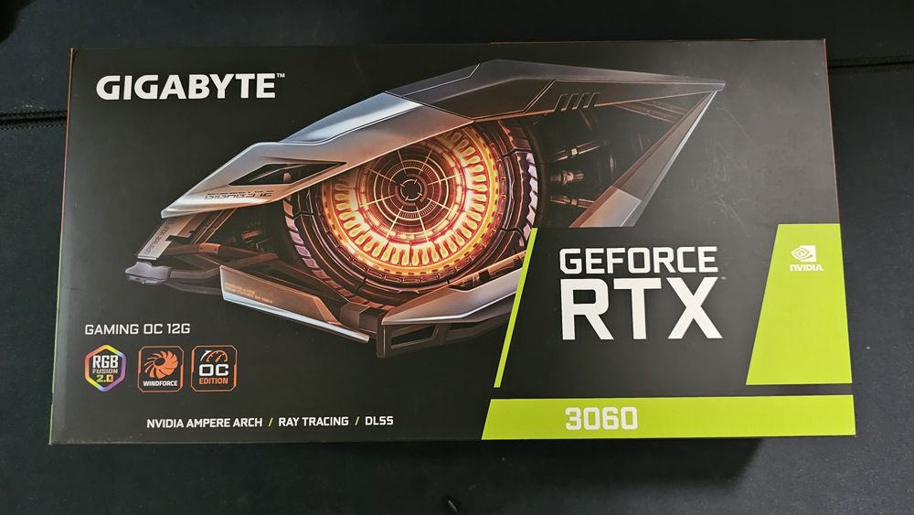 Placa Video Gigabyte GeForce RTX 3060 GAMING OC 12G