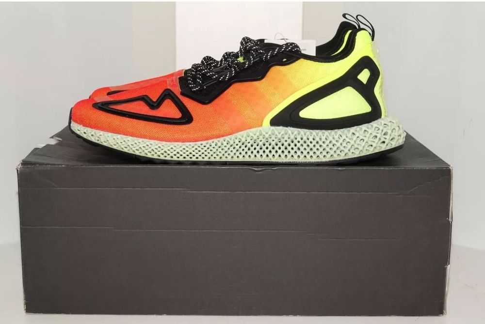Adidas ZX 2K 4D FV9028 Жълт Червен Черен