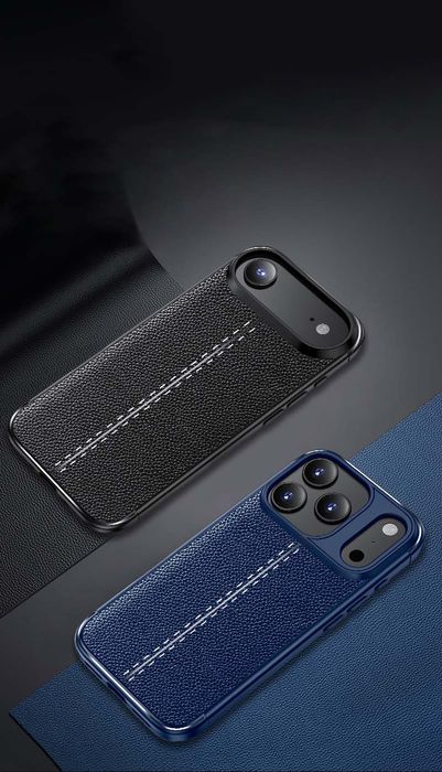 Apple iPhone 17 / 17 Air / 17 Pro / 17 Pro Max /Лукс кейс кожена шарка
