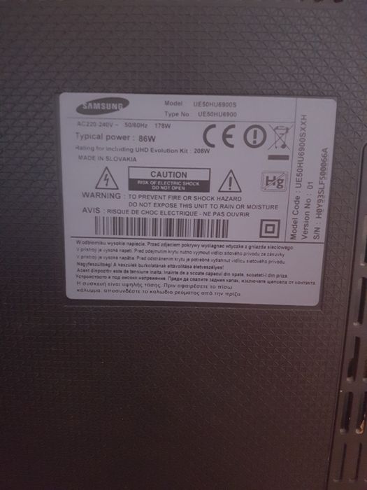 Vand tv samsung pentru piese
